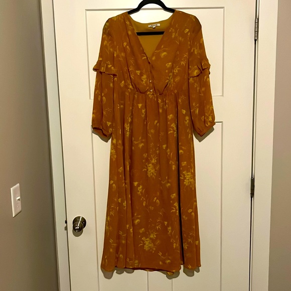 Madewell midi dress sz 4 - Picture 1 of 2